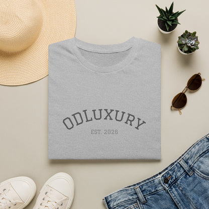 ODLuxury EST. 2026 Tee — Minimalist Vintage Logo T-Shirt