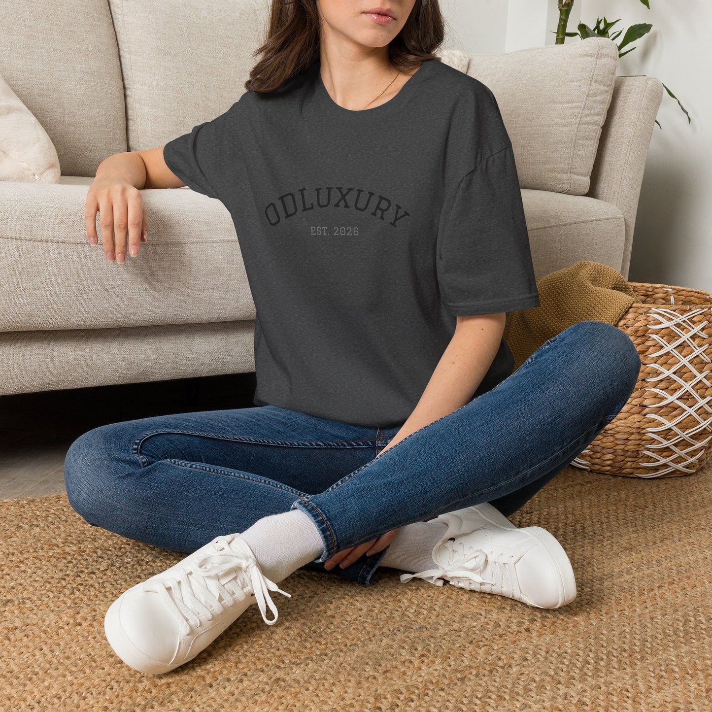 ODLuxury EST. 2026 Tee — Minimalist Vintage Logo T-Shirt
